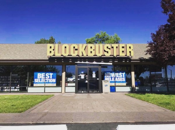 Store Manager Sandi Harding credits loyal locals for keeping them afloat.

“We have loyal customers, and because of them, we’ve been able to stay open longer than most other locally owned Blockbusters across America,” Harding told the local news station KBND earlier this year.