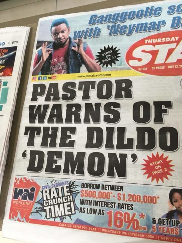 poster - Ganggoolie so with Neymar Thursday Do S70 Team Story Rs Page 67134 32 Pages July 12.20 St Pastor Warns Of The Dildo Demon Story On Page 2 2 Worldnet Crunch Servants Seborrow Between Bal, $500,000 $1,200,000 With Interest Rates Time As Low As Dun 