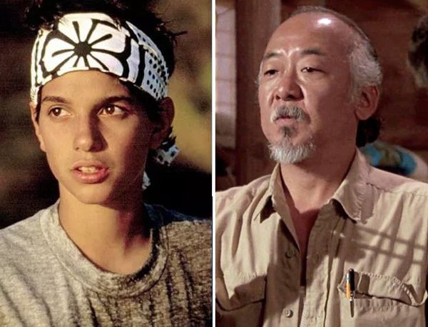 Karate Kid’s Ralph Macchio is now older than Mr. Miyagi was.

 Mr. Miyagi, played by Pat Morita, was 52 when the film was released in 1984. Today, Ralph is actually 56.