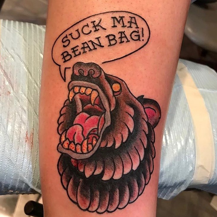 tattoo - Cuck Man Bean Bagi It 092053 D force