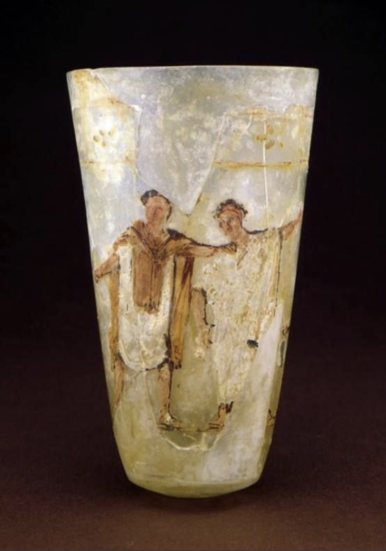 painted glass roman