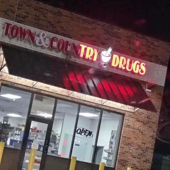 god give me a sign meme - Town & Country Drugs Open