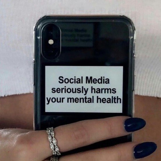 social media seriously harms your mental health - Social Media seriously harms your mental health