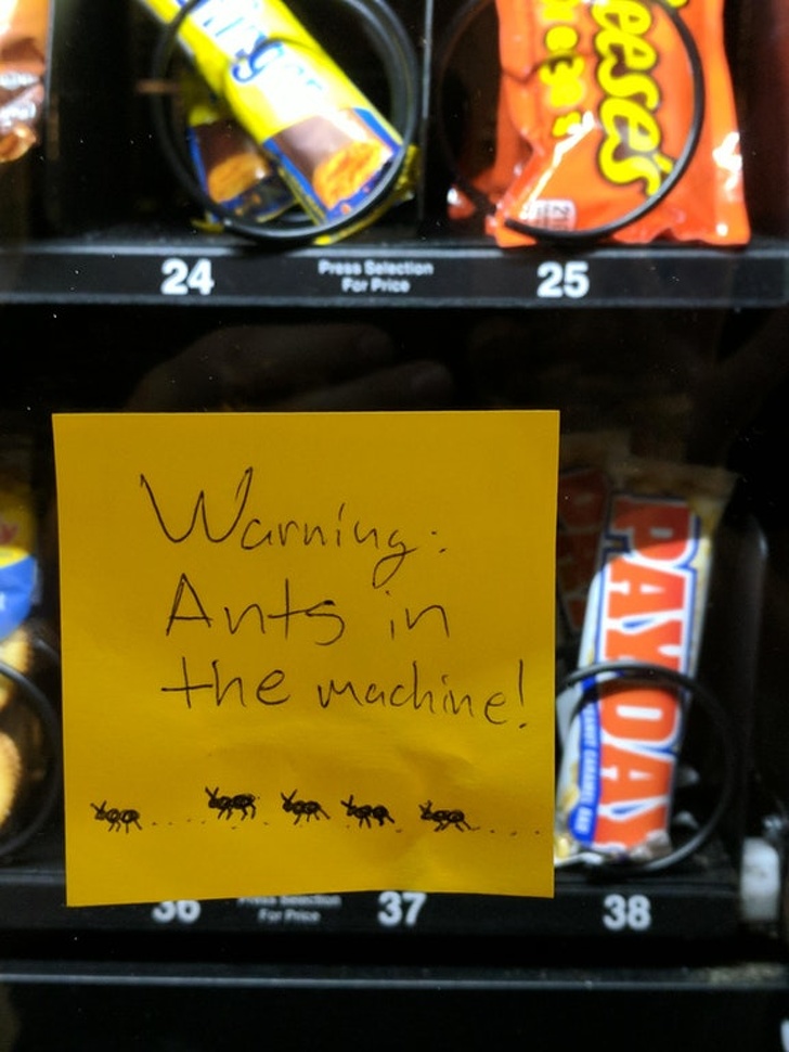 vending machine - eeses Press Selection Per Price Warning Ants in the machine! Pat.Dades Hoge Vereins Japan Japan Home