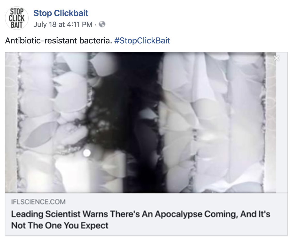 Stop clickbait is doing god's work