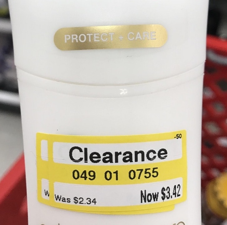 Protect Care I Clearance 049 01 0755 Was $2.34 Now $3,42