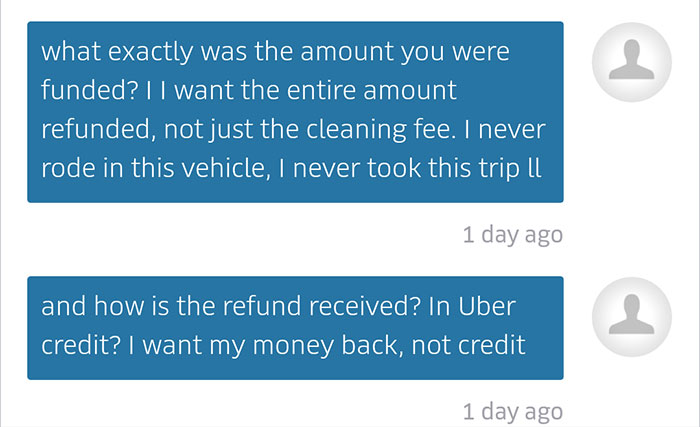 Uber Scams A Rider For $157 Cleaning Fee 