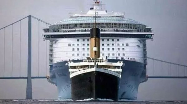 The size of ships