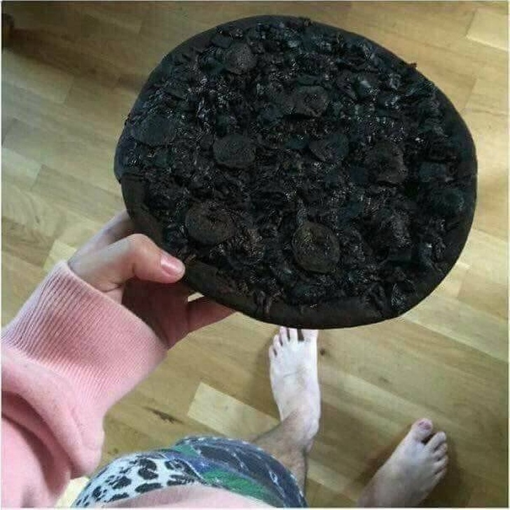 When you just wanted to cook a pizza