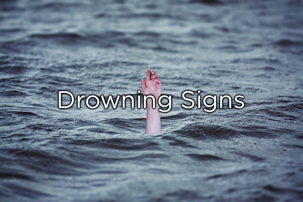 Unlike in movies, when someone is drowning, they rarely cry out, can’t wave their arms around, and will often just bob/sink at the surface for a very little while, often gasping, before submerging. Don’t expect it to look like the movies when you’re keeping an eye on swimmers.