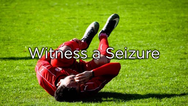 Start timing it, move things out my way and ring an ambulance. When someone comes round from a seizure, they are usually confused and dazed. They may have memory loss and not be sure where they are or who you are. It’s OK to say, “You had a seizure, but everything is OK. I’m such and such, your friend/husband/random stranger, and you’re here at X place.”