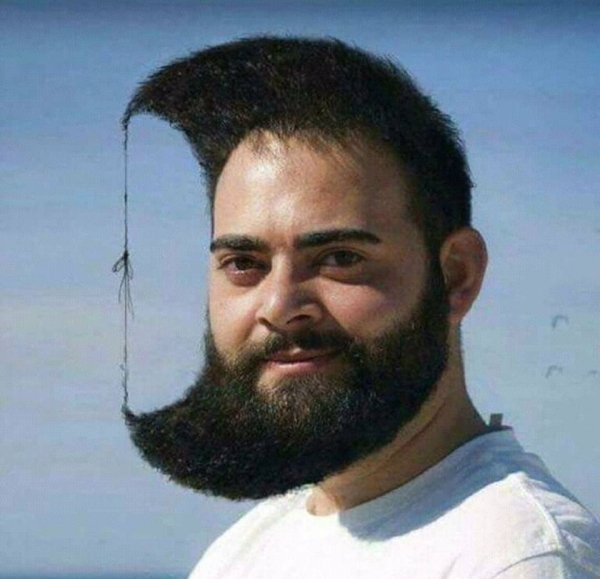 funny beard