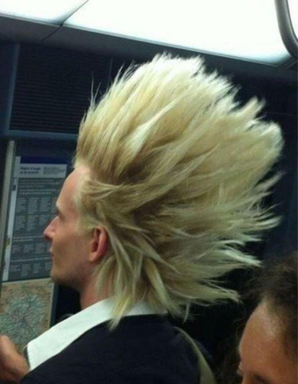 saiyan hair style