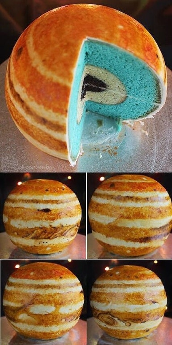 Jupiter inspired cake
