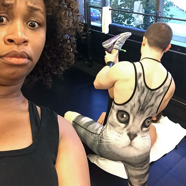 38 weirdest things spotted at the gym