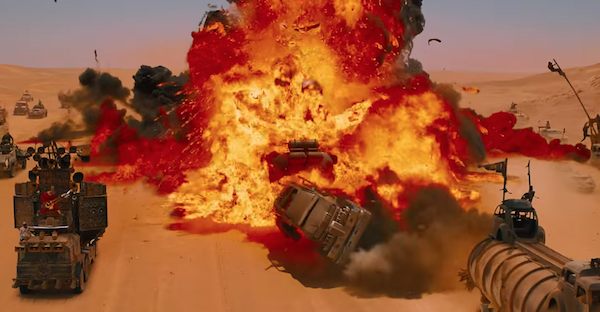 Incredibly, over 80% of the stunts in Mad Max: Fury Road was created using practical effects. The main use of CGI was for Imperator Furiosa’s arm and to enhance the Namibian landscape.