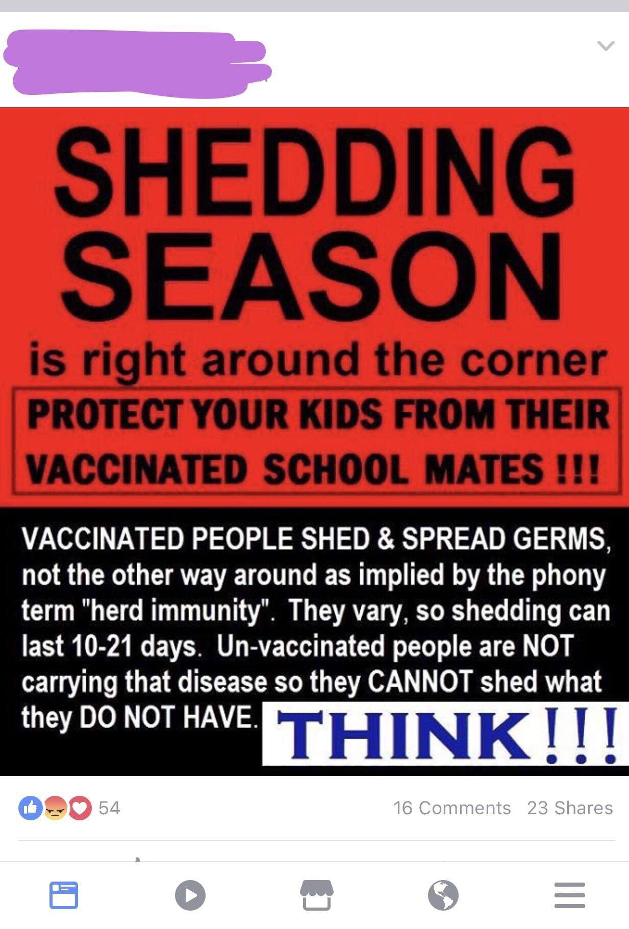 flu vaccine shedding meme - Shedding Season is right around the corner Protect Your Kids From Their Vaccinated School Mates !!! Vaccinated People Shed & Spread Germs, not the other way around as implied by the phony term "herd immunity". They vary, so she