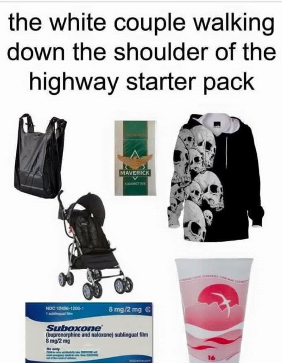 white couple starter pack - the white couple walking down the shoulder of the highway starter pack Maverick Ndc 1249612081 8 mg2 mg C Suboxone buprenorphine and naloxone sublingual film 8 mg2 mg Fax only