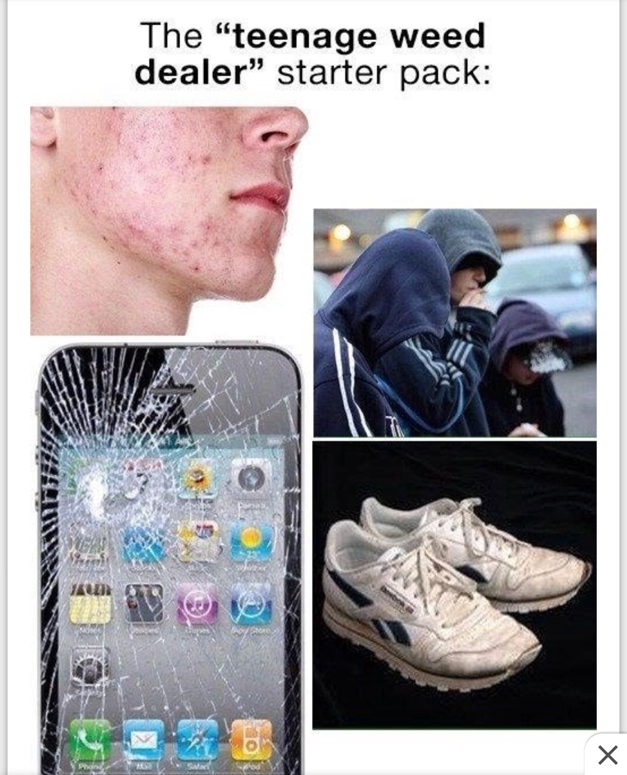 starter pack dealer - The "teenage weed dealer" starter pack to