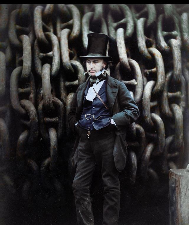 This photograph of Isambard Kingdom Brunel, considered "one of the most prolific figures in engineering history" was taken 160 years ago.