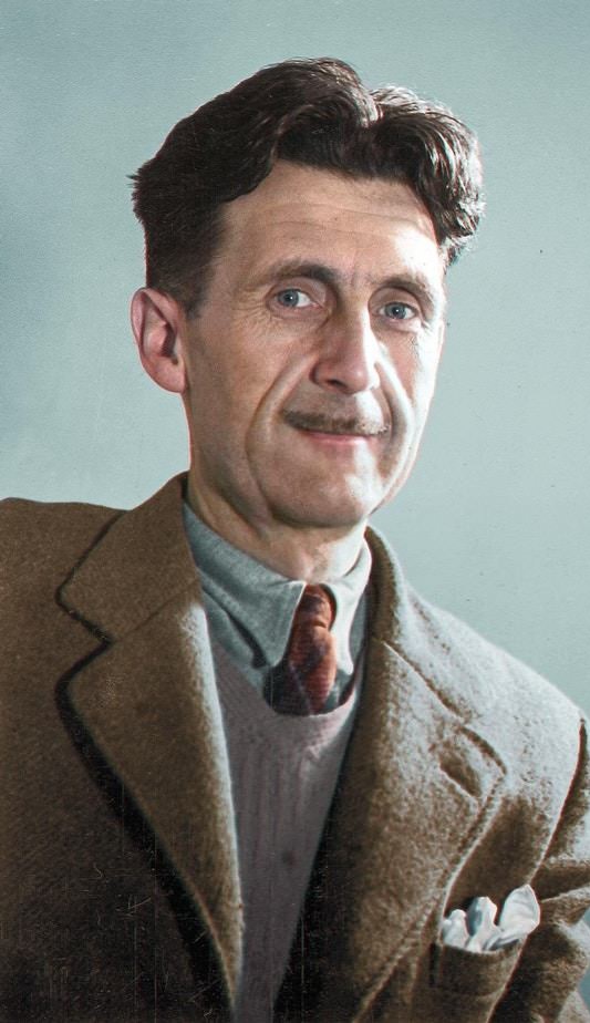 George Orwell. English novelist, essayist, journalist, and critic. 1941.