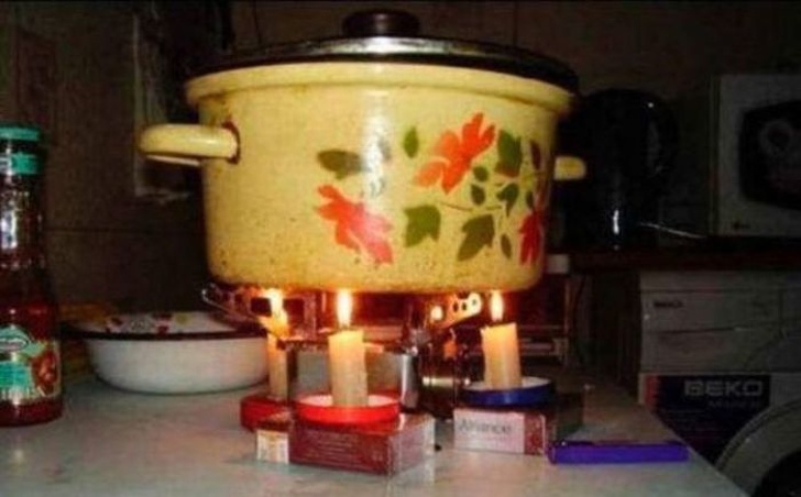 creative candle light dinner funny - Seko