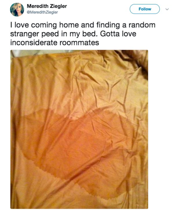 18 people with inconsiderate roommates