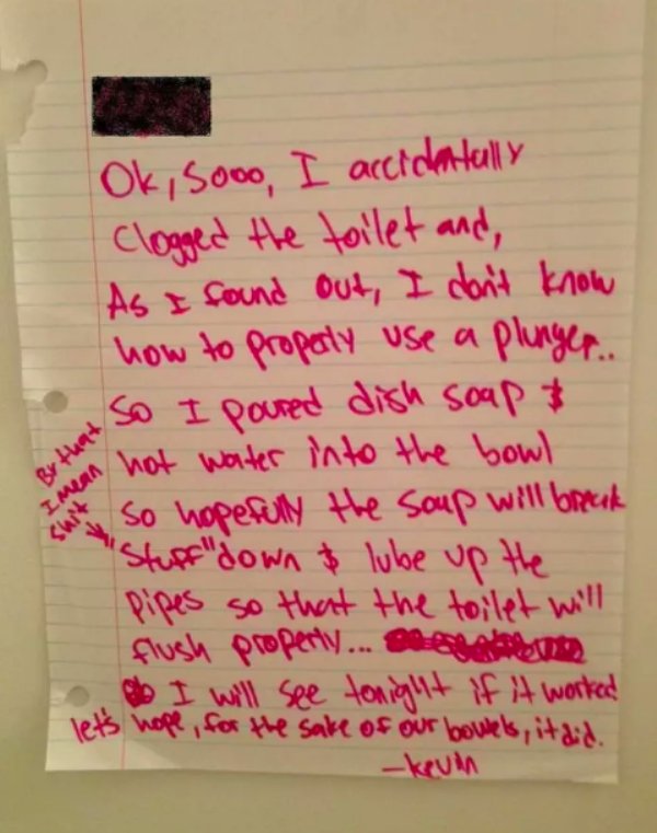 18 people with inconsiderate roommates