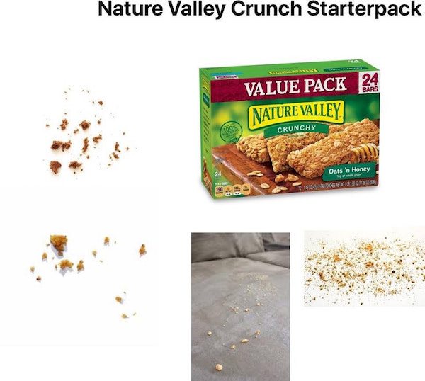 nature valley granola bars - Nature Valley Crunch Starterpack Value Pack 24 Nature Valley Crunchy Oats 'n Honey Ge
