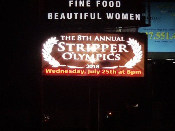 night - Fine Food Beautiful Women 7.551.4 The 8TH Annual Stripper 2 Olympics 2018 Wednesday, July 25th at 8pm