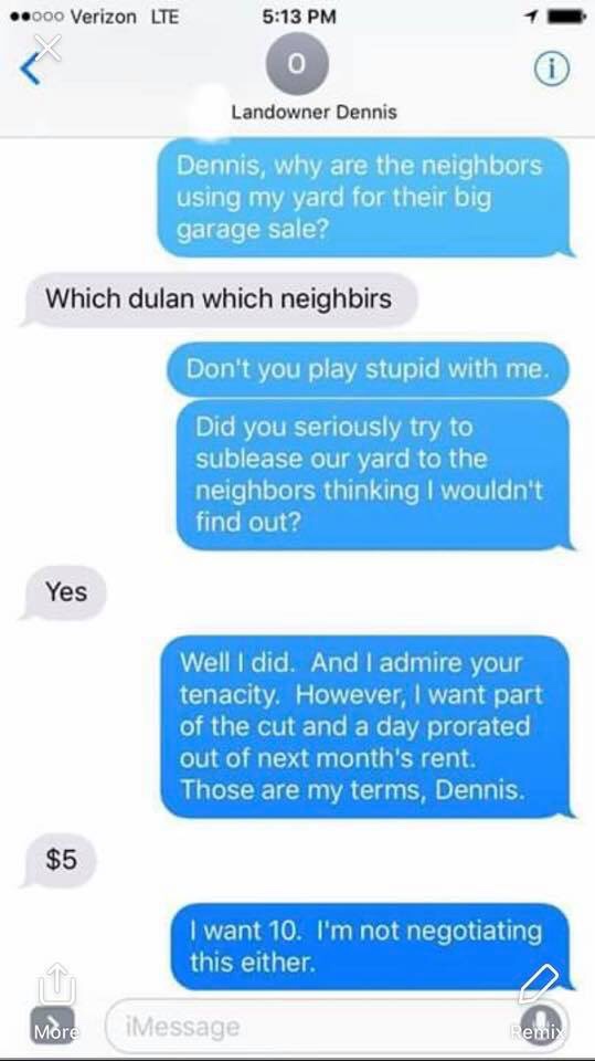 This story with Dennis is a real rollercoaster