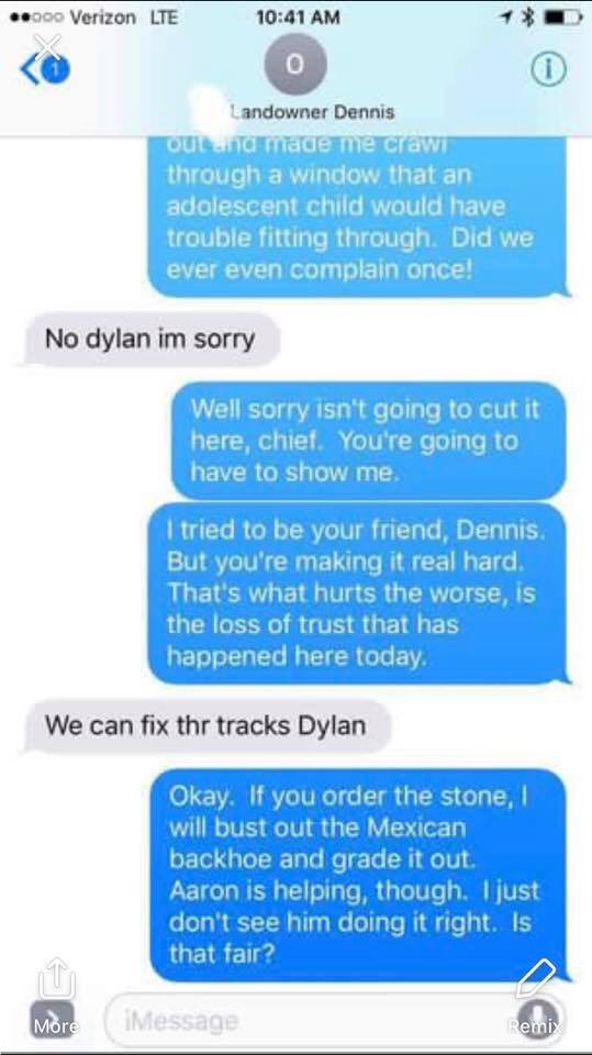 This story with Dennis is a real rollercoaster