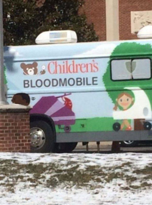 cursed image - children's national medical center - Children's Bloodmobile