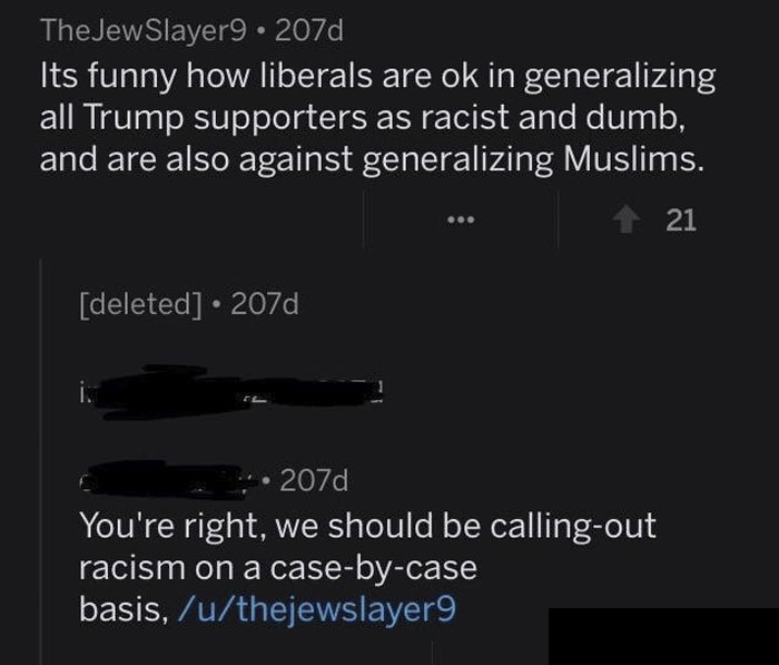 37 racists getting called out online