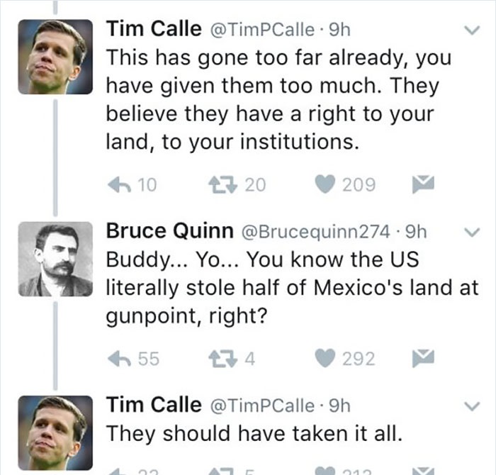 37 racists getting called out online