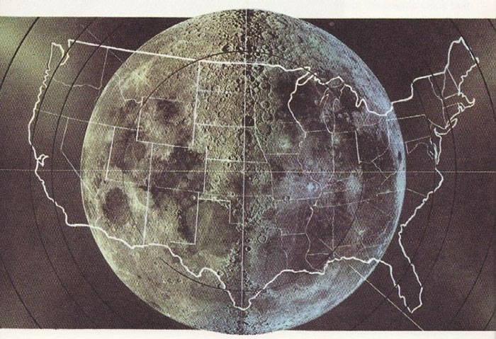 moon compared to united states