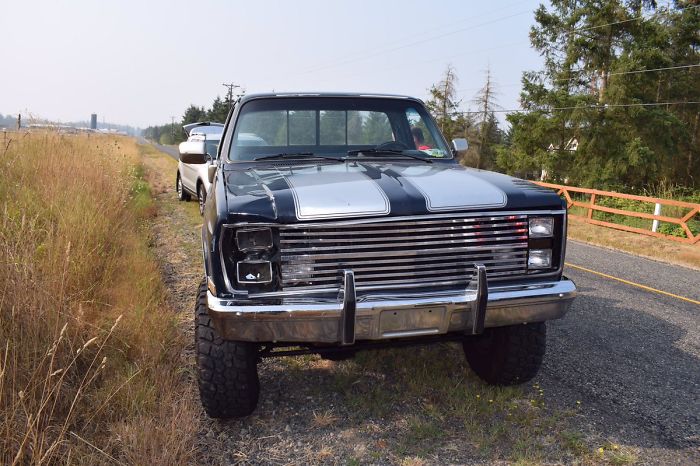 After having the part identified as a  headlamp bezel from a 1988 Chevrolet Silverado truck, police continued their investigation.