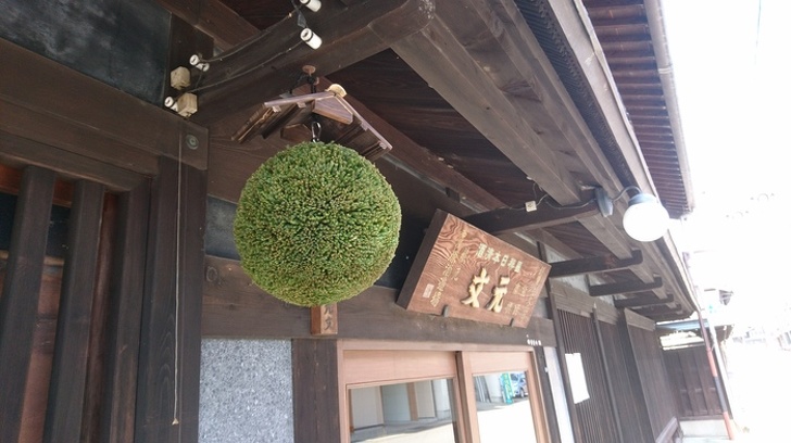 Cedar ball, or Sakebayashi