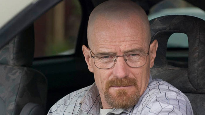 "Met Bryan Cranston once at the bellagio whilst on holiday in Vegas.... I was a bit fanboyish and blurted..."omg its Heisenberg!"... almost immediately his facial expression went angry... and he walked straight up to me and actually muttered "How dare you call me out like that...if people knew who I was, I wouldn't be in this business... next time you call me out like that be ready for a barrel"... then he smiled and starting laughing and we ended up talking for about 10mins or so about BB.... gave me an autograph.. i was so happy... asked him if he wanted to join a few of us for a drink but he politely declined as he was waiting for his mrs and daughter... cool guy!"