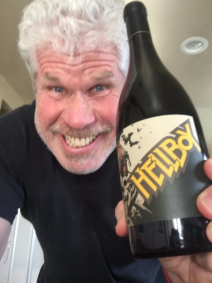 "Drunk Ron Perlman gave me a hug and took a picture with me outside of an In N Out in LA. He shuffled past me, and I turned to him and said "Hey, are you Ron Perlman? I loved City of Lost Children!" and he replied "...what? Ron Perlman? Yeah, I'm Ron Perlman...Yeahhhh, I AM Ron Perlman!" and we exchanged the aforementioned hug. Nice guy!"