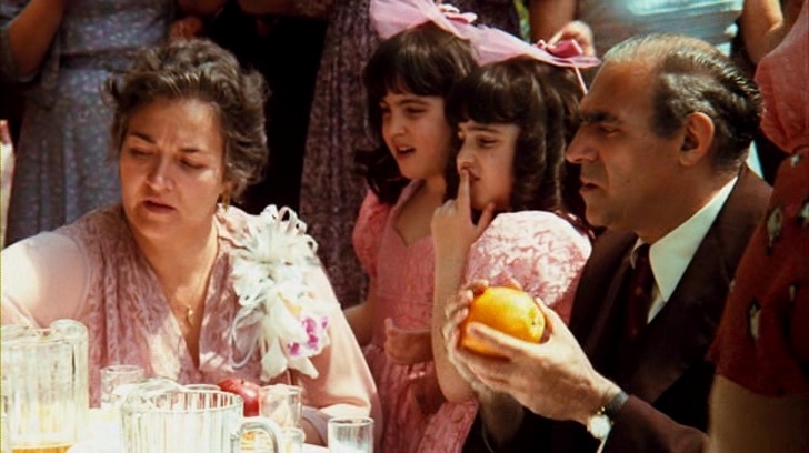 The Godfather (1972) In most scenes of this film, prior to someone’s death, you can see oranges. So, these bright fruits are the harbingers of death in this movie.