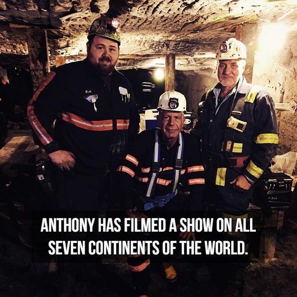 photo caption - Anthony Has Filmed A Show On All Seven Continents Of The World.