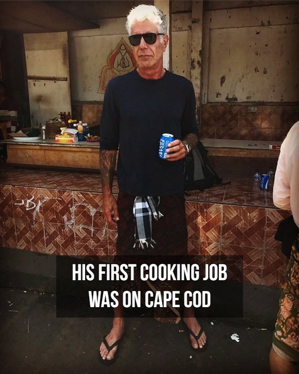Ersari His First Cooking Job Was On Cape Cod