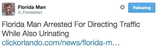organization - Florida Man ing Florida Man Arrested For Directing Traffic While Also Urinating clickorlando.comnewsfloridam...