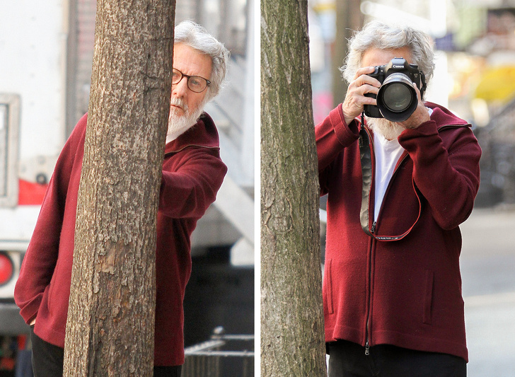 Dustin Hoffman is fed up with hiding and strikes back!