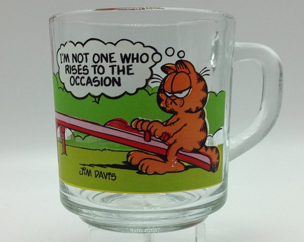 garfield coffee cups - I'M Not One Who Rises To The Occasion JiM Davis Dir