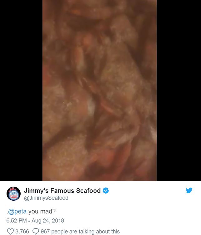 tweet - muscle - Jimmy's Famous Seafood Jimmy's Famous Seafood you mad? 3,766