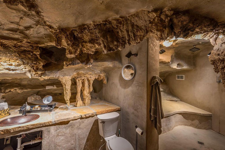 Unbelievable home hidden inside a cave