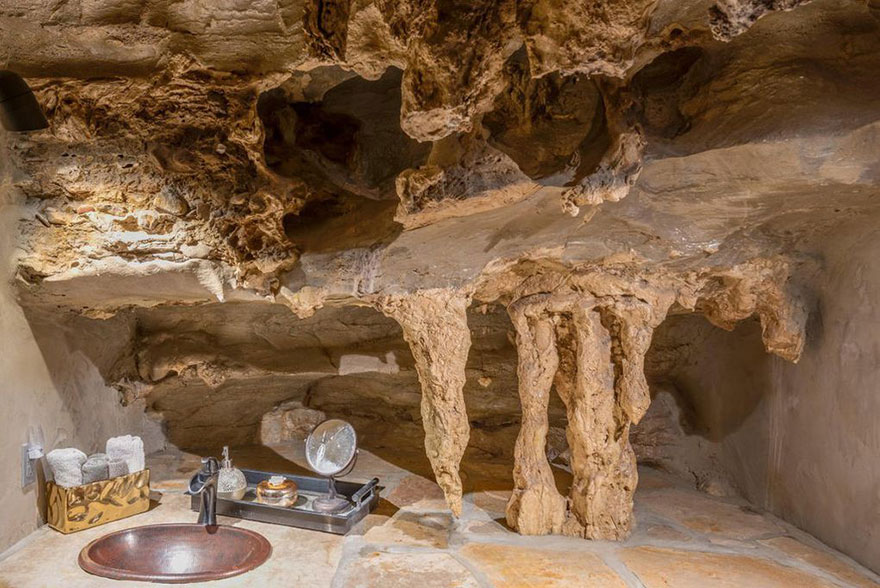 Unbelievable home hidden inside a cave