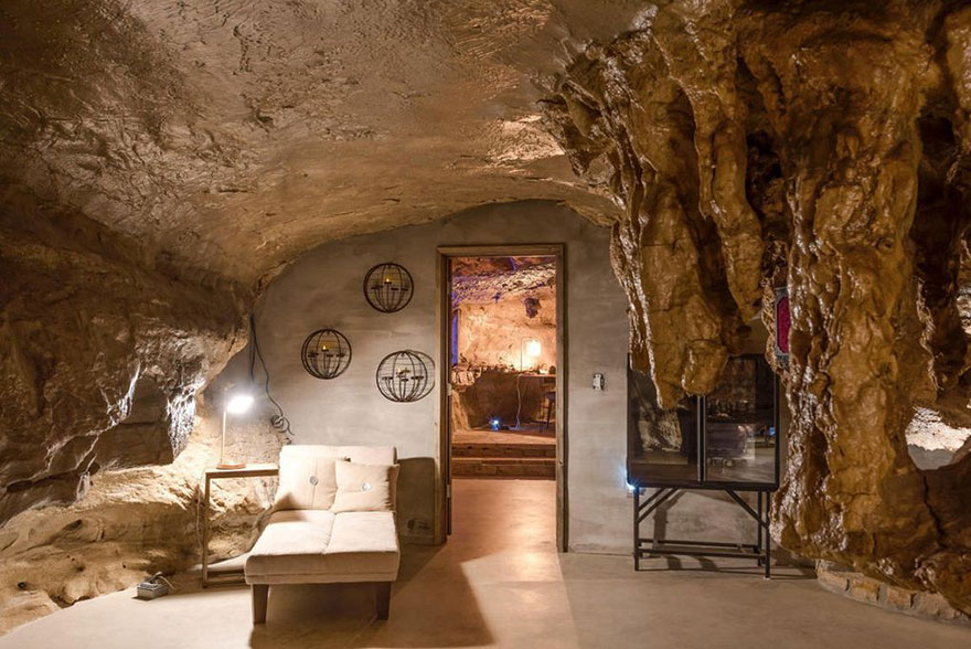 Unbelievable home hidden inside a cave